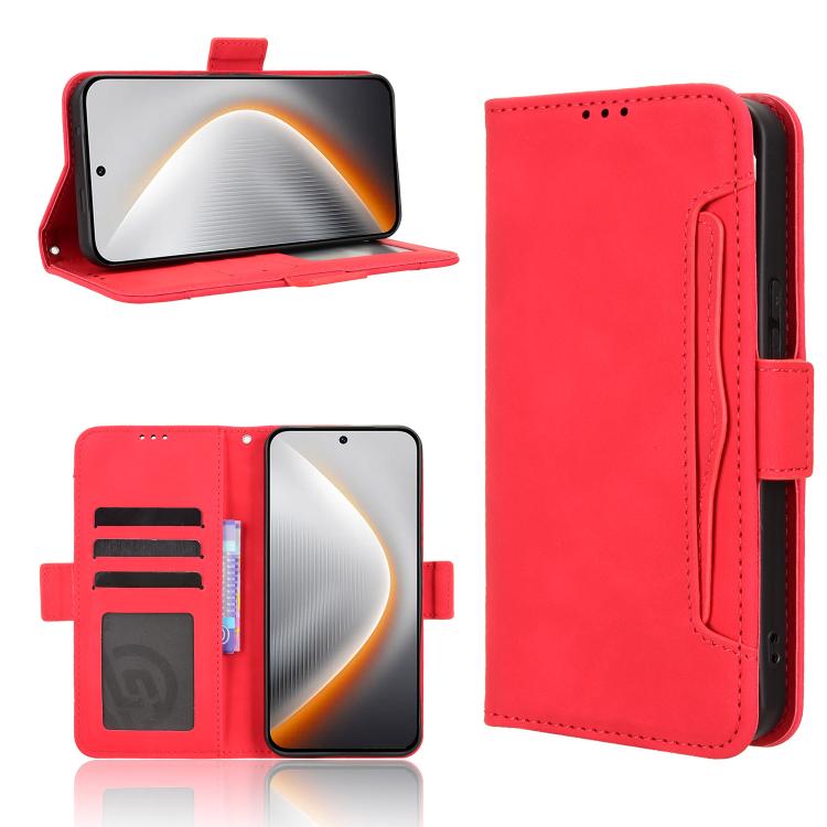 Skin Feel Calf Texture Card Slots Leather Phone Case, For Tecno Spark 40 Pro+ 4G, For Tecno Spark 40 Pro 4G, For Tecno Spark 40 4G, For Tecno Pova 7 Ultra 5G