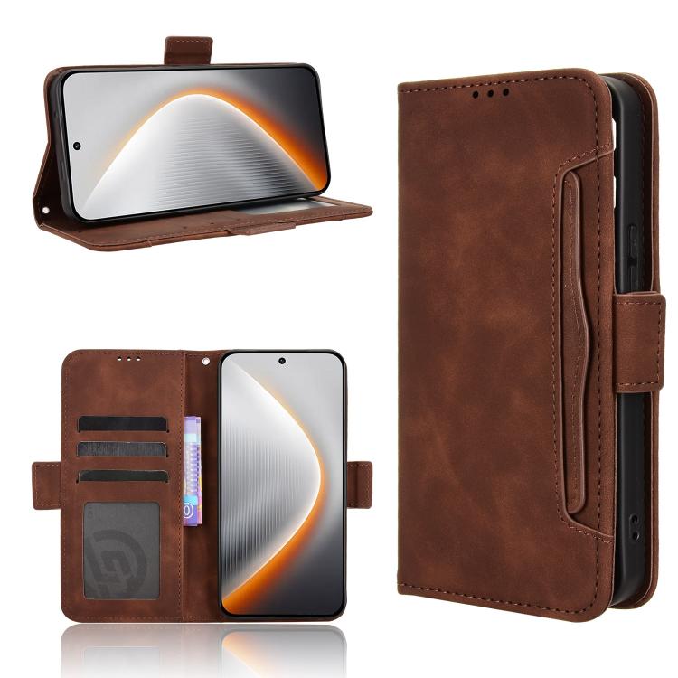 Skin Feel Calf Texture Card Slots Leather Phone Case, For Tecno Spark 40 Pro+ 4G, For Tecno Spark 40 Pro 4G, For Tecno Spark 40 4G, For Tecno Pova 7 Ultra 5G