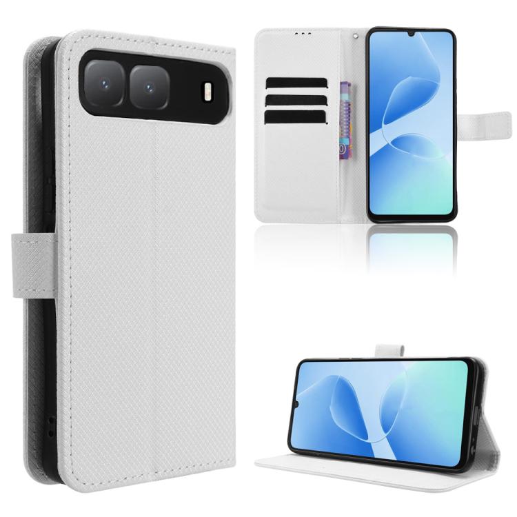 Diamond Texture Leather Phone Case, For Infinix Note Edge 5G, For Infinix Smart 20 4G, For Infinix Note 60 / 60 Pro 5G, For Infinix Hot 60i 5G / Tecno Spark Go 5G