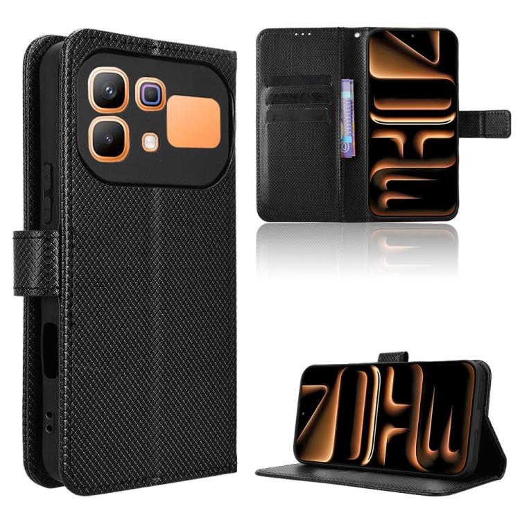 Diamond Texture Leather Phone Case, For Infinix Note Edge 5G, For Infinix Smart 20 4G, For Infinix Note 60 / 60 Pro 5G, For Infinix Hot 60i 5G / Tecno Spark Go 5G