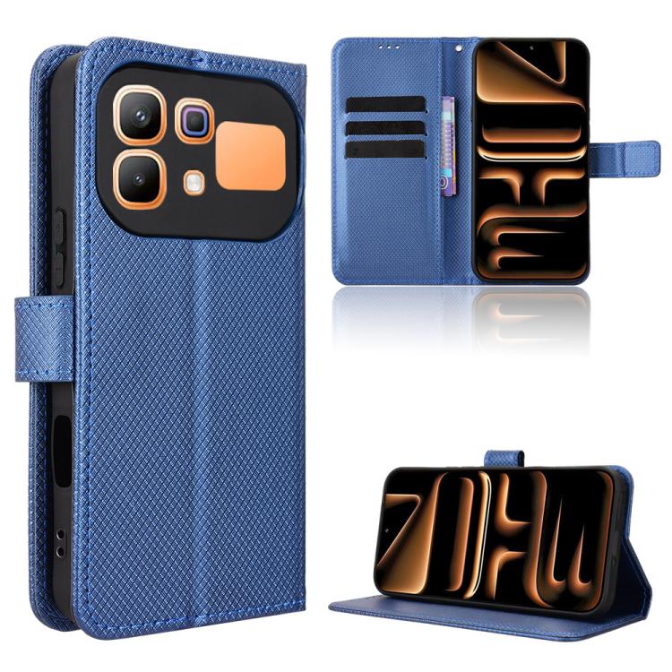 Diamond Texture Leather Phone Case, For Infinix Note Edge 5G, For Infinix Smart 20 4G, For Infinix Note 60 / 60 Pro 5G, For Infinix Hot 60i 5G / Tecno Spark Go 5G