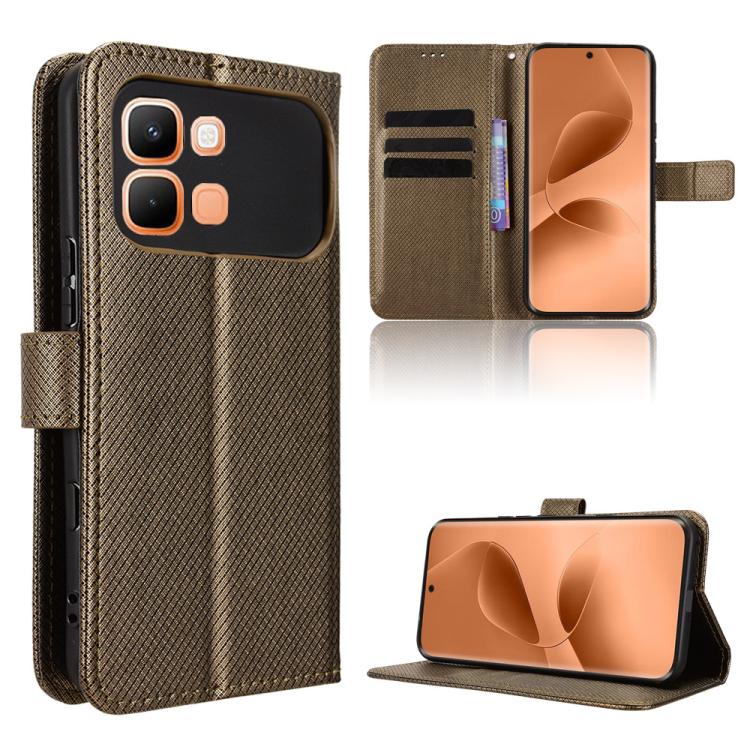 Diamond Texture Leather Phone Case, For Infinix Note Edge 5G, For Infinix Smart 20 4G, For Infinix Note 60 / 60 Pro 5G, For Infinix Hot 60i 5G / Tecno Spark Go 5G