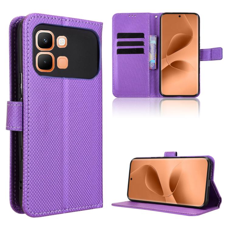 Diamond Texture Leather Phone Case, For Infinix Note Edge 5G, For Infinix Smart 20 4G, For Infinix Note 60 / 60 Pro 5G, For Infinix Hot 60i 5G / Tecno Spark Go 5G