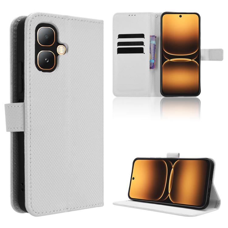 Diamond Texture Leather Phone Case, For Infinix Note Edge 5G, For Infinix Smart 20 4G, For Infinix Note 60 / 60 Pro 5G, For Infinix Hot 60i 5G / Tecno Spark Go 5G