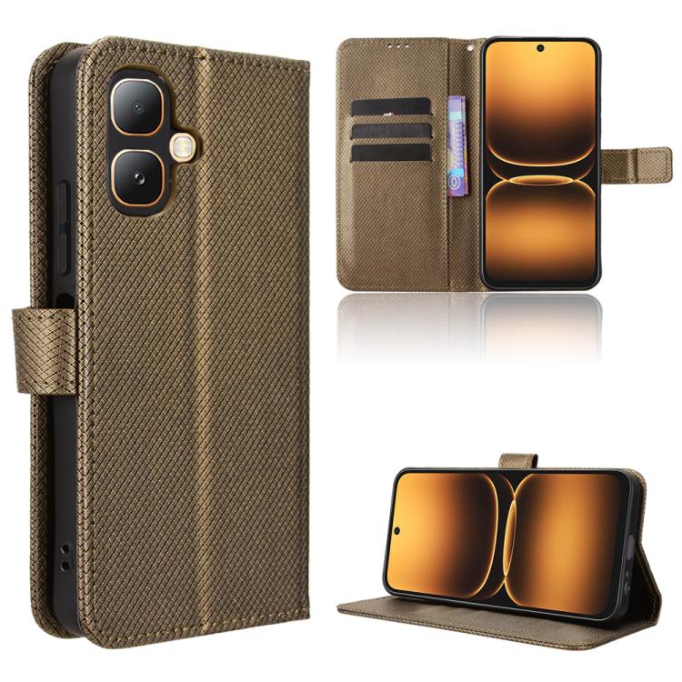 Diamond Texture Leather Phone Case, For Infinix Note Edge 5G, For Infinix Smart 20 4G, For Infinix Note 60 / 60 Pro 5G, For Infinix Hot 60i 5G / Tecno Spark Go 5G