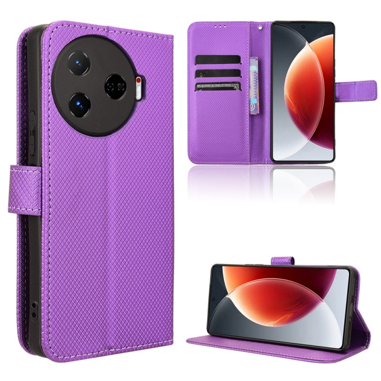 Diamond Texture Leather Phone Case, For Tecno Camon 30 Pro 5G, For Tecno Camon 30 5G / 4G, For Tecno Pova 6 Pro 5G, For Tecno Spark 20 Pro+ 4G