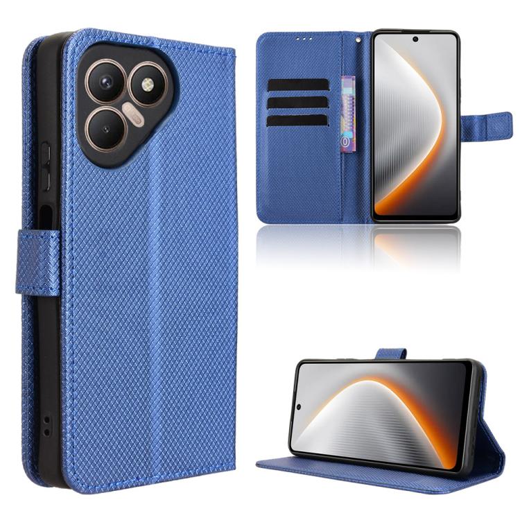 Diamond Texture Leather Phone Case, For Tecno Pova 7 4G, For Tecno Spark Go 2 4G, For Tecno Pova Curve 5G, For Tecno Camon 40 Pro 4G / 5G