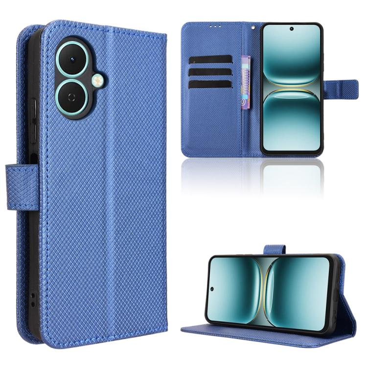 Diamond Texture Leather Phone Case, For Tecno Pova 7 4G, For Tecno Spark Go 2 4G, For Tecno Pova Curve 5G, For Tecno Camon 40 Pro 4G / 5G