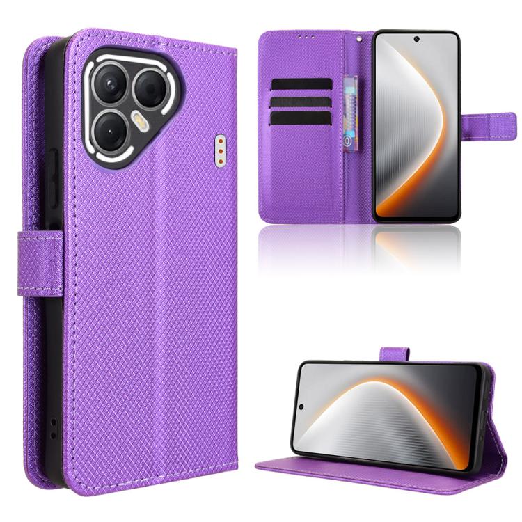 Diamond Texture Leather Phone Case, For Tecno Spark Slim, For Tecno Spark 40C, For Tecno Pova 7 Pro 5G, For Tecno Pova 7 5G