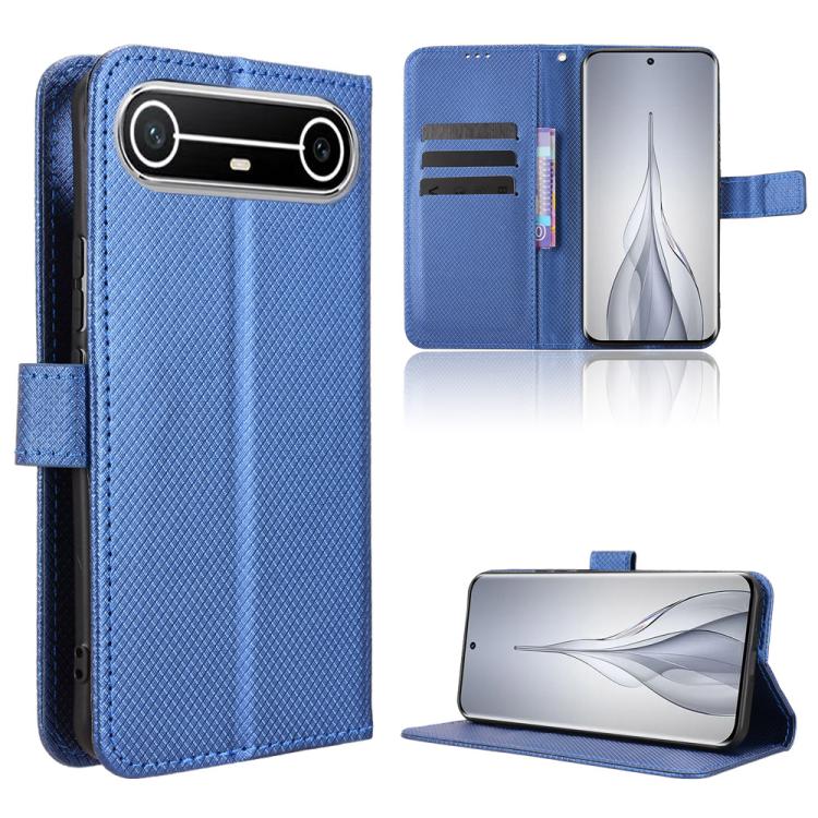 Diamond Texture Leather Phone Case, For Tecno Spark Slim, For Tecno Spark 40C, For Tecno Pova 7 Pro 5G, For Tecno Pova 7 5G