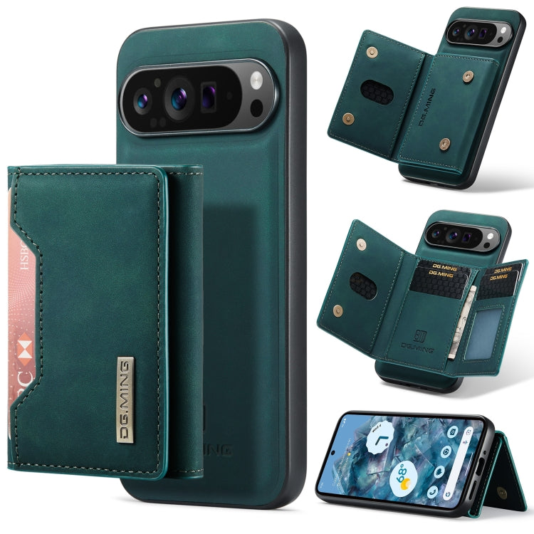 DG.MING M2 Series 3-Fold Multi Card Bag + Magnetic Phone Case, For Google Pixel 10a, For Google Pixel 9a, For Google Pixel 9 Pro XL, For Google Pixel 9 / 9 Pro