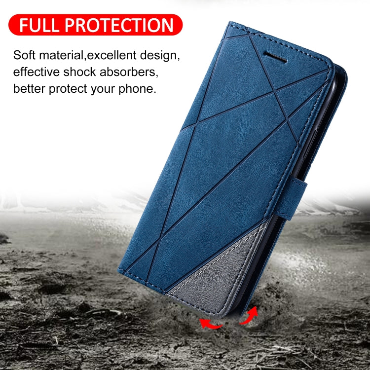 Skin Feel Splicing Horizontal Flip Leather Case with Holder & Card Slots & Wallet & Photo Frame, For iPhone XS / X, For iPhone 11, For iPhone 11 Pro, For iPhone 11 Pro Max