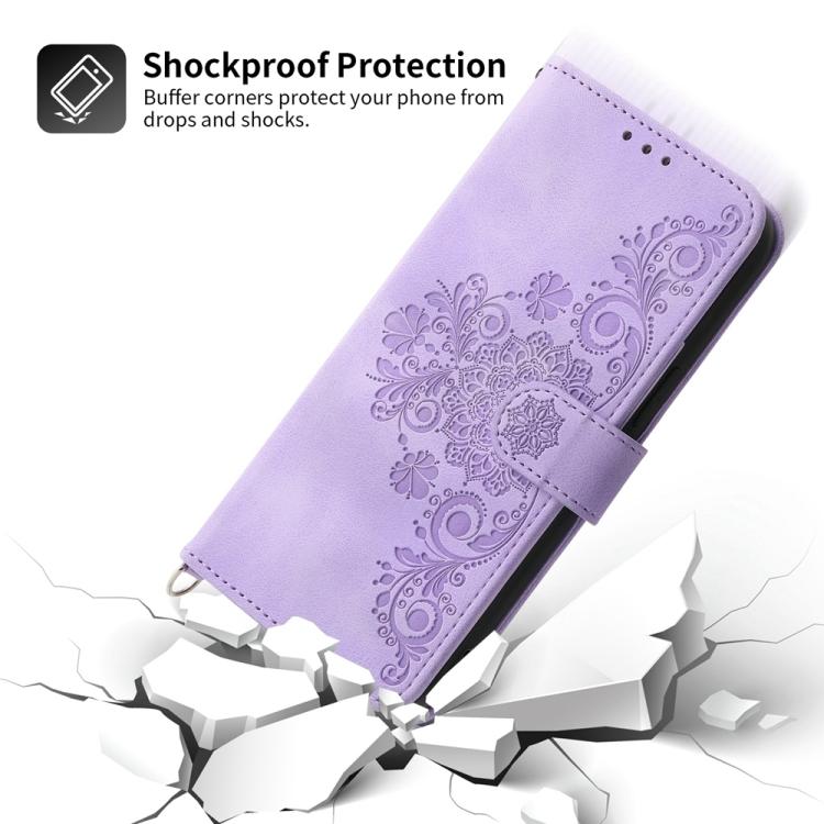 Skin Feel Flowers Embossed Wallet Leather Phone Case, For Honor 400 Global 156.5mm, For Honor X8c 4G, For Honor X9c Global / Magic7 Lite, For Honor 300 Pro / 300 Ultra