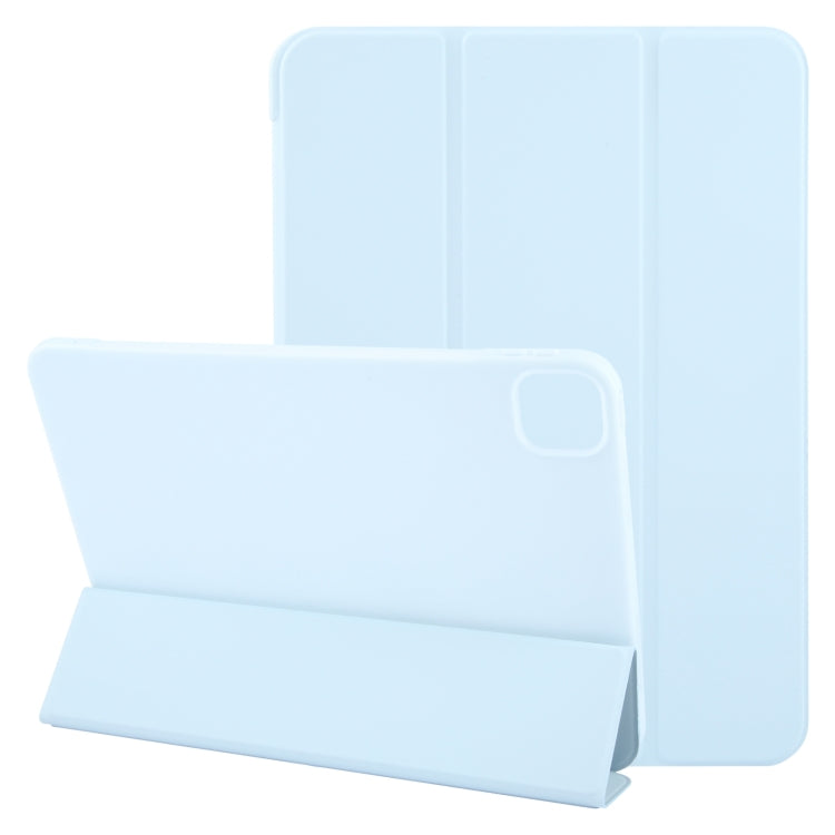 GEBEI 3-folding Holder Shockproof Flip Leather Tablet Case, For iPad Air 13 2026 / 2025 / 2024, For iPad Air 11 2026 / 2025 / 2024, For iPad Pro 13 2025 / 2024