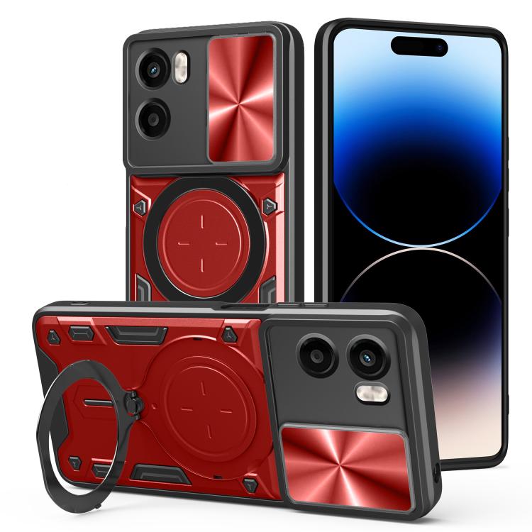 CD Texture Sliding Camshield Magnetic Holder Phone Case, For Motorola Moto G56 5G, For Motorola Moto G05, For Motorola Moto G 2025, For Motorola Moto G75 5G