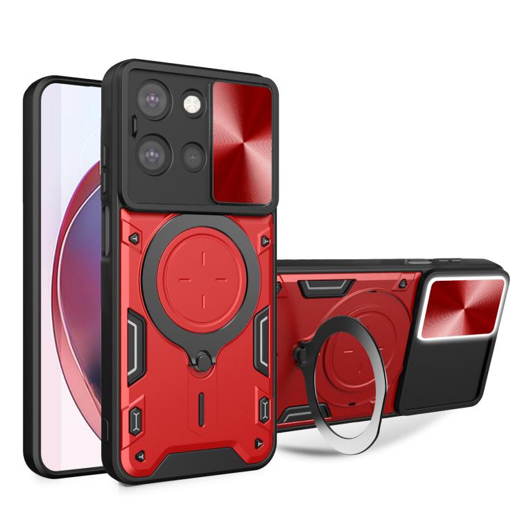 CD Texture Sliding Camshield Magnetic Holder Phone Case, For Motorola Edge 70 5G, For Motorola Moto G56 5G, For Motorola Moto G05, For Motorola Moto G 2025