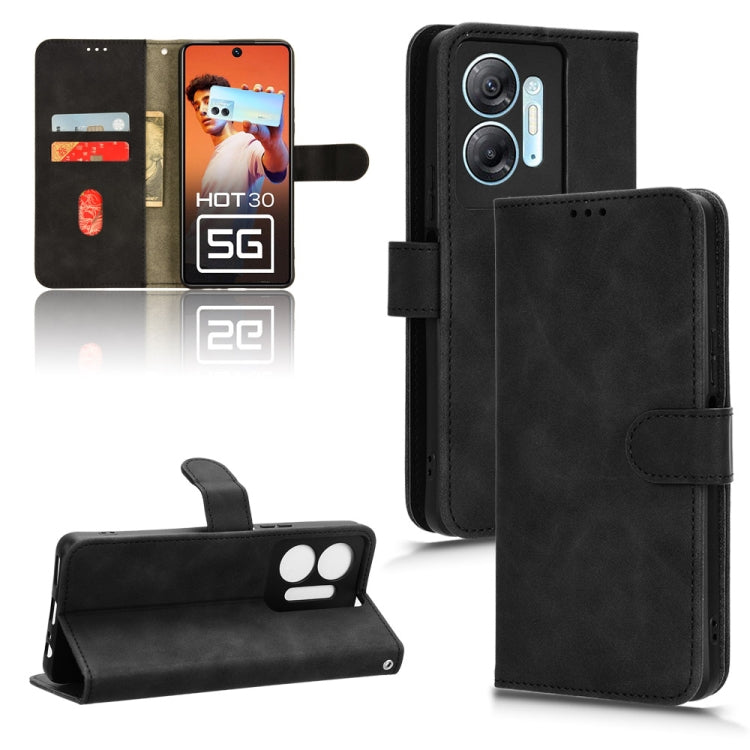 Skin Feel Magnetic Flip Leather Phone Case, For Infinix Smart 8, For Infinix Zero 30 5G, For Infinix GT 10 Pro, For Infinix Hot 30 5G