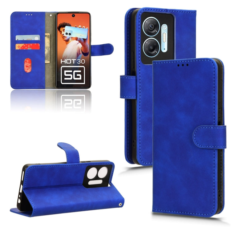 Skin Feel Magnetic Flip Leather Phone Case, For Infinix Smart 8, For Infinix Zero 30 5G, For Infinix GT 10 Pro, For Infinix Hot 30 5G