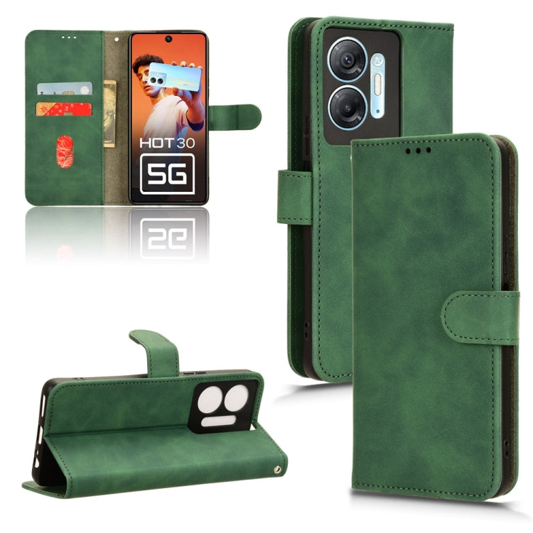 Skin Feel Magnetic Flip Leather Phone Case, For Infinix Smart 8, For Infinix Zero 30 5G, For Infinix GT 10 Pro, For Infinix Hot 30 5G