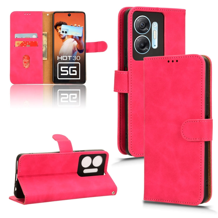 Skin Feel Magnetic Flip Leather Phone Case, For Infinix Smart 8, For Infinix Zero 30 5G, For Infinix GT 10 Pro, For Infinix Hot 30 5G