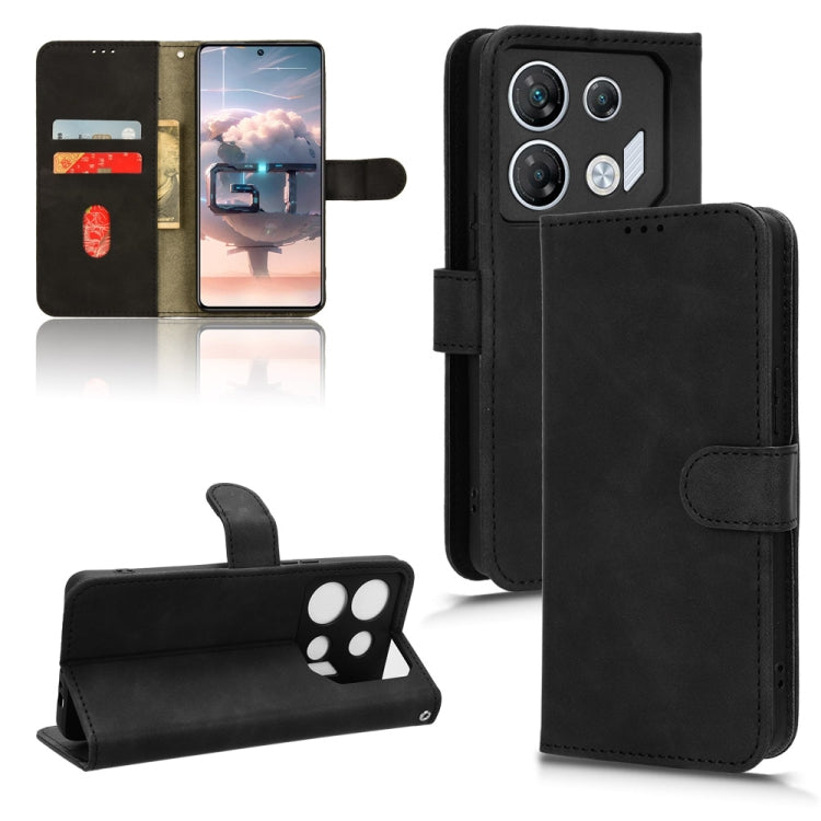 Skin Feel Magnetic Flip Leather Phone Case, For Infinix Smart 8, For Infinix Zero 30 5G, For Infinix GT 10 Pro, For Infinix Hot 30 5G
