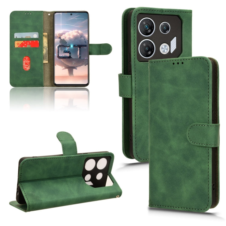 Skin Feel Magnetic Flip Leather Phone Case, For Infinix Smart 8, For Infinix Zero 30 5G, For Infinix GT 10 Pro, For Infinix Hot 30 5G