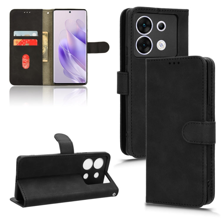 Skin Feel Magnetic Flip Leather Phone Case, For Infinix Smart 8, For Infinix Zero 30 5G, For Infinix GT 10 Pro, For Infinix Hot 30 5G