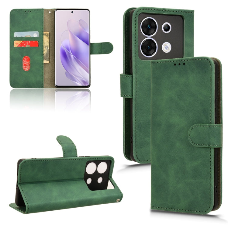 Skin Feel Magnetic Flip Leather Phone Case, For Infinix Smart 8, For Infinix Zero 30 5G, For Infinix GT 10 Pro, For Infinix Hot 30 5G