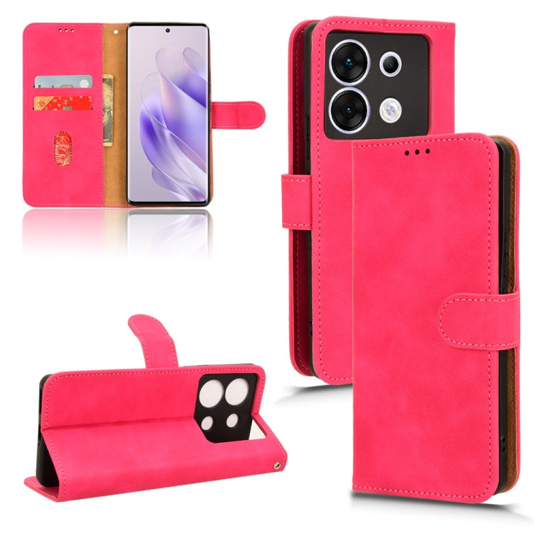 Skin Feel Magnetic Flip Leather Phone Case, For Infinix Smart 8, For Infinix Zero 30 5G, For Infinix GT 10 Pro, For Infinix Hot 30 5G