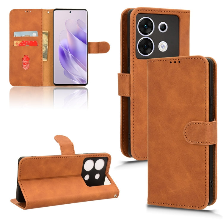 Skin Feel Magnetic Flip Leather Phone Case, For Infinix Smart 8, For Infinix Zero 30 5G, For Infinix GT 10 Pro, For Infinix Hot 30 5G