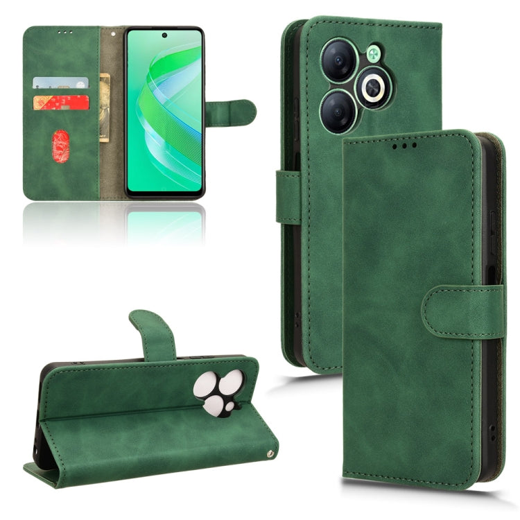 Skin Feel Magnetic Flip Leather Phone Case, For Infinix Smart 8, For Infinix Zero 30 5G, For Infinix GT 10 Pro, For Infinix Hot 30 5G