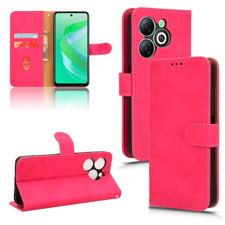 Skin Feel Magnetic Flip Leather Phone Case, For Infinix Smart 8, For Infinix Zero 30 5G, For Infinix GT 10 Pro, For Infinix Hot 30 5G