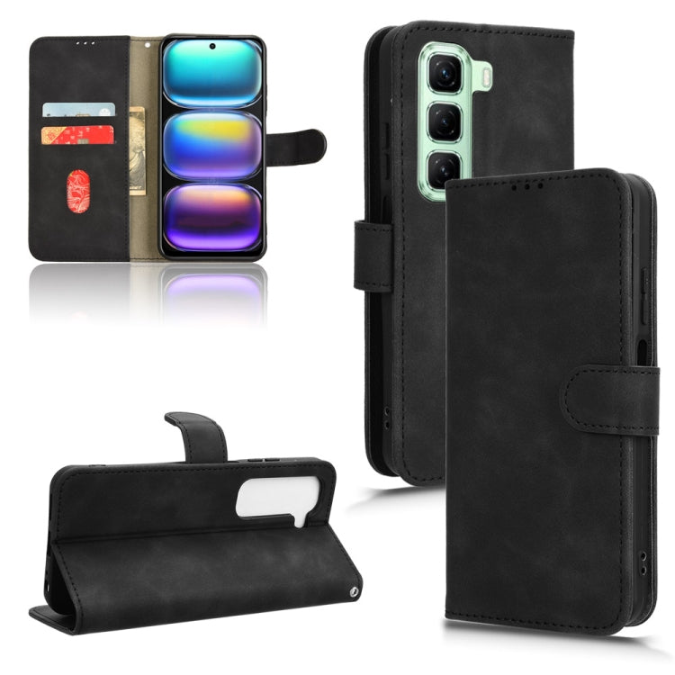 Skin Feel Magnetic Flip Leather Phone Case, For Infinix Hot 50 Pro+, For Infinix Hot 50 4G, For Infinix Hot 50 5G, For Infinix Zero 40 4G