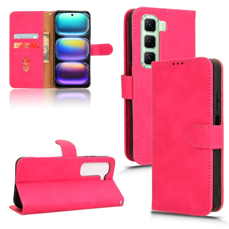 Skin Feel Magnetic Flip Leather Phone Case, For Infinix Hot 50 Pro+, For Infinix Hot 50 4G, For Infinix Hot 50 5G, For Infinix Zero 40 4G