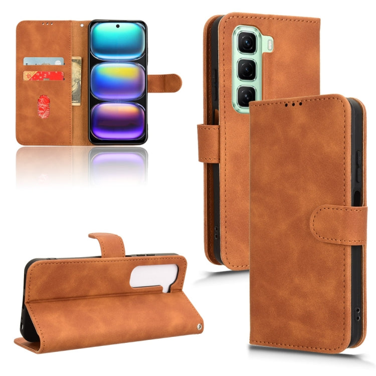 Skin Feel Magnetic Flip Leather Phone Case, For Infinix Hot 50 Pro+, For Infinix Hot 50 4G, For Infinix Hot 50 5G, For Infinix Zero 40 4G