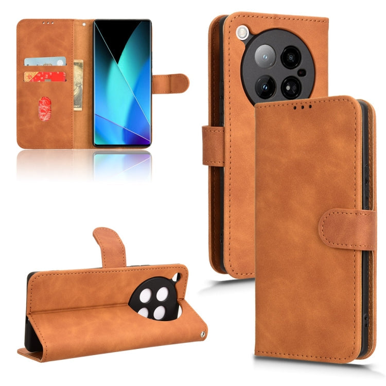 Skin Feel Magnetic Flip Leather Phone Case, For Infinix Hot 50 Pro+, For Infinix Hot 50 4G, For Infinix Hot 50 5G, For Infinix Zero 40 4G