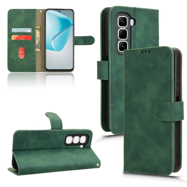 Skin Feel Magnetic Flip Leather Phone Case, For Infinix Hot 50 Pro+, For Infinix Hot 50 4G, For Infinix Hot 50 5G, For Infinix Zero 40 4G
