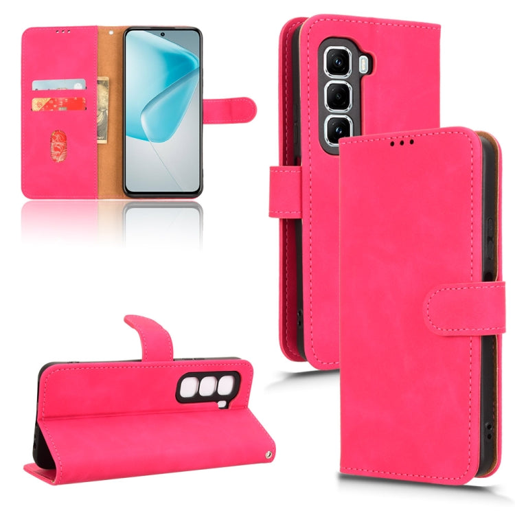 Skin Feel Magnetic Flip Leather Phone Case, For Infinix Hot 50 Pro+, For Infinix Hot 50 4G, For Infinix Hot 50 5G, For Infinix Zero 40 4G