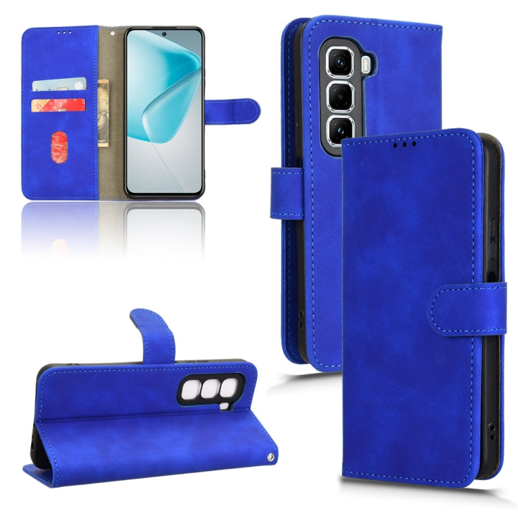 Skin Feel Magnetic Flip Leather Phone Case, For Infinix Note 50x, For Infinix Note 50 Pro 4G, For Infinix Hot 50 Pro, For Infinix Hot 50i / Smart 9