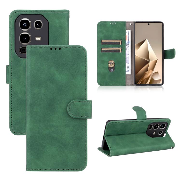 Skin Feel Magnetic Flip Leather Phone Case, For Infinix Note 50x, For Infinix Note 50 Pro 4G, For Infinix Hot 50 Pro, For Infinix Hot 50i / Smart 9