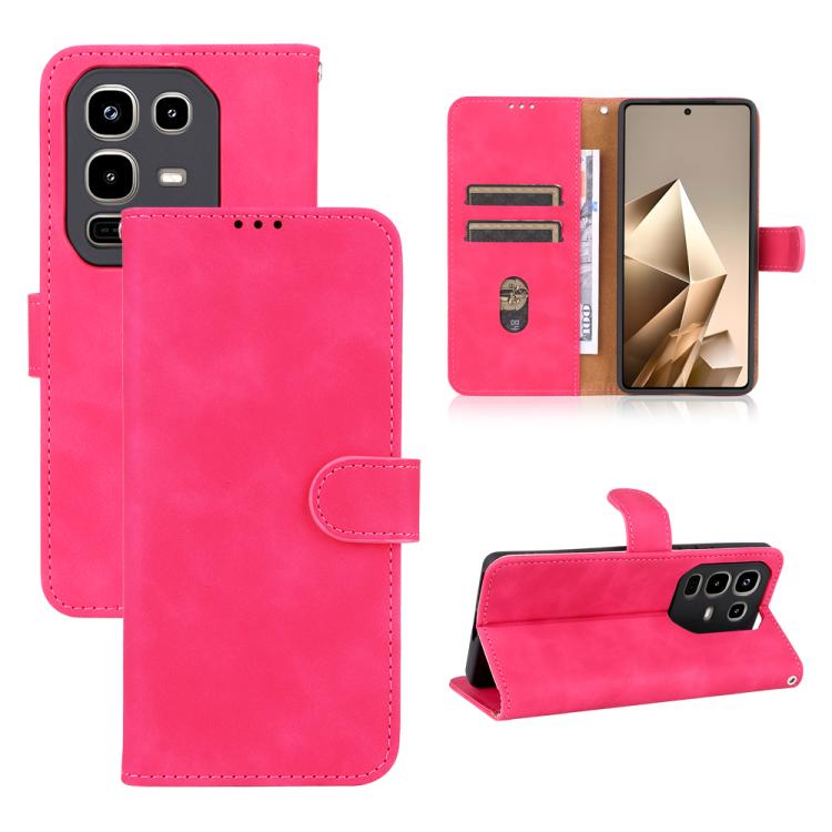 Skin Feel Magnetic Flip Leather Phone Case, For Infinix Note 50x, For Infinix Note 50 Pro 4G, For Infinix Hot 50 Pro, For Infinix Hot 50i / Smart 9