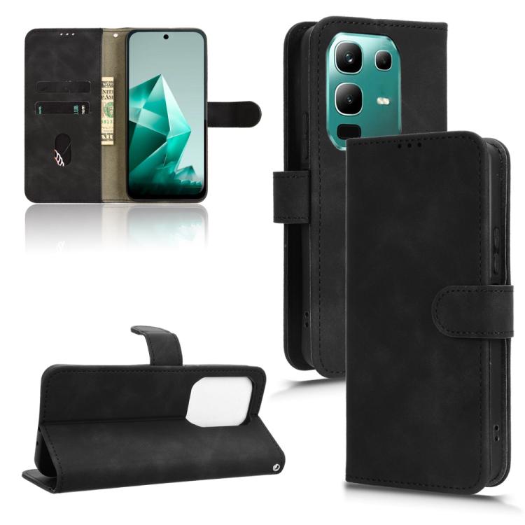 Skin Feel Magnetic Flip Leather Phone Case, For Infinix Note 50x, For Infinix Note 50 Pro 4G, For Infinix Hot 50 Pro, For Infinix Hot 50i / Smart 9