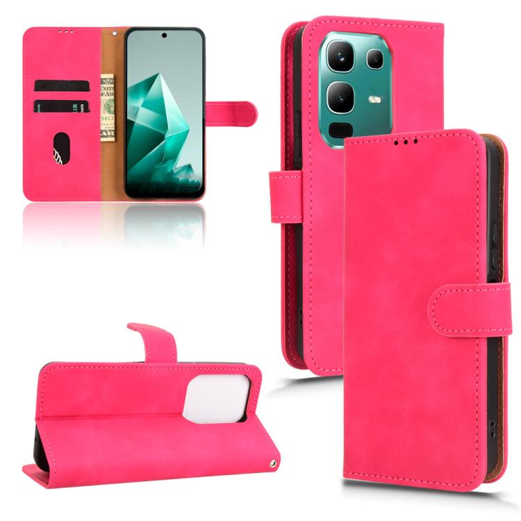 Skin Feel Magnetic Flip Leather Phone Case, For Infinix Note 50x, For Infinix Note 50 Pro 4G, For Infinix Hot 50 Pro, For Infinix Hot 50i / Smart 9