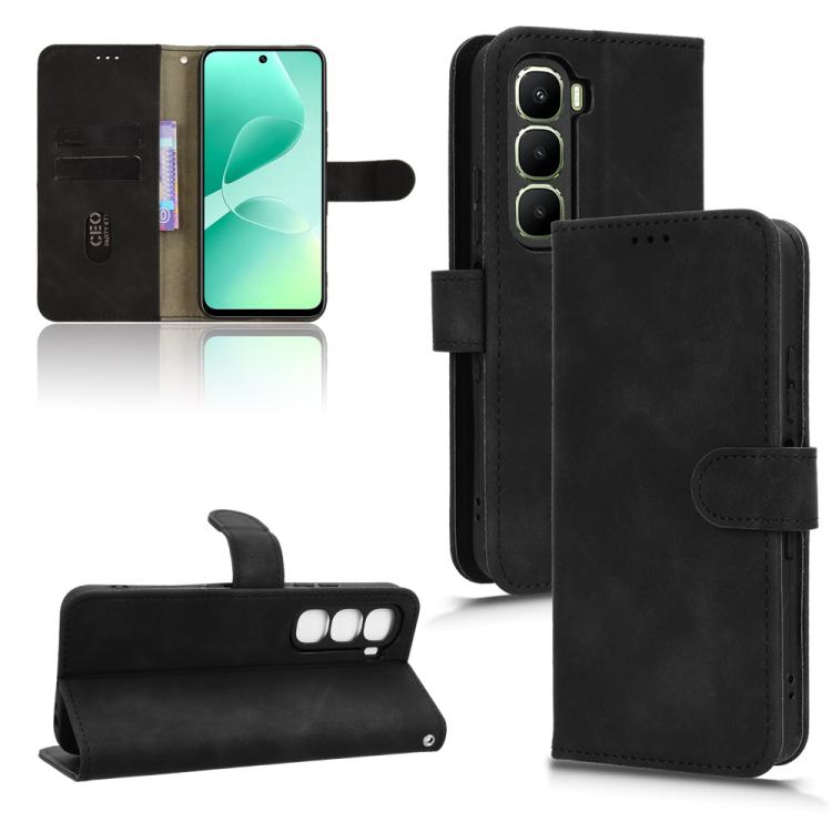 Skin Feel Magnetic Flip Leather Phone Case, For Infinix Note Edge 5G, For Infinix Hot 60 5G, For Infinix Hot 60 Pro+ 4G, For Infinix Hot 60 Pro 4G