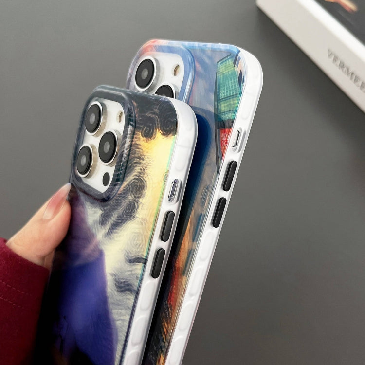 Dual-sided Lamination Oil Painting IMD Phone Case, For iPhone 11