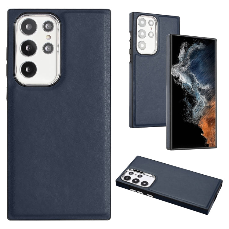Leather Texture Full Coverage Phone Case, For Samsung Galaxy A73 5G, For Samsung Galaxy A33 5G, For Samsung Galaxy A13 4G, For Samsung Galaxy S22 Ultra 5G