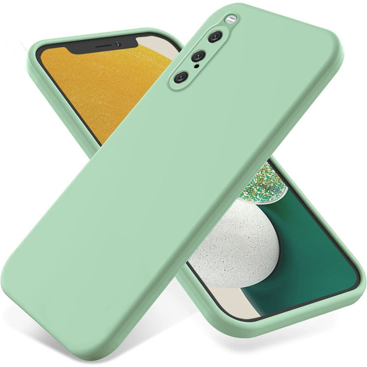 Solid Color Liquid Silicone Dropproof Full Coverage Phone Case, For Sony Xperia 10 V