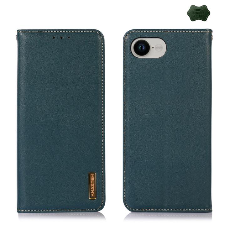 KHAZNEH Nappa Top Layer Cowhide Leather Phone Case, For iPhone 16e / 17e, For iPhone 17 Pro Max, For iPhone 17 Pro, For iPhone 17, For iPhone Air, For iPhone 16e, For iPhone 16 Pro Max