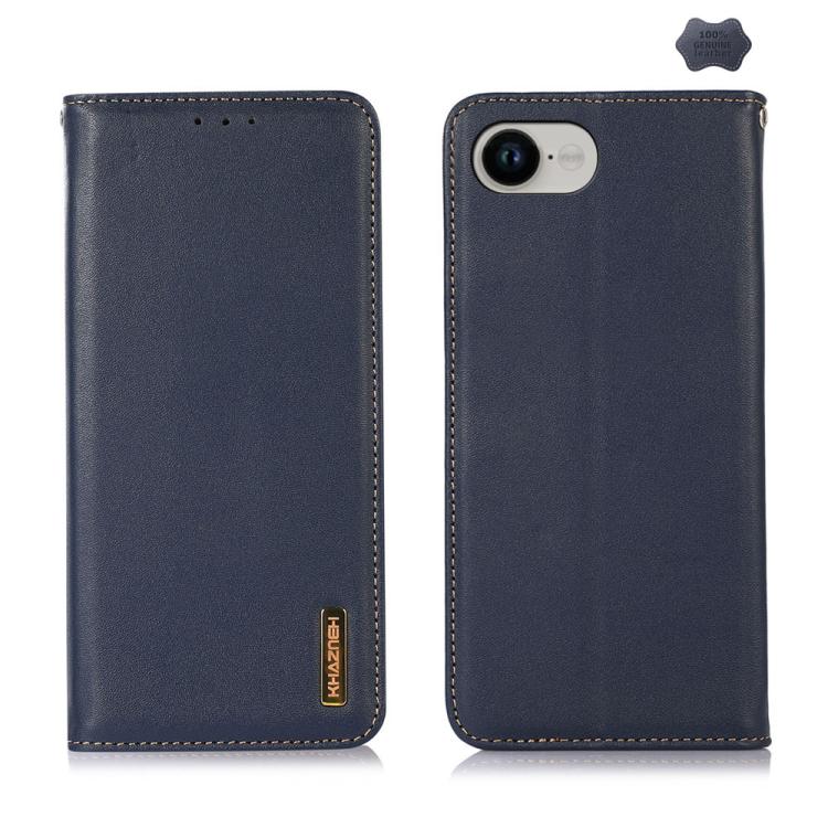 KHAZNEH Nappa Top Layer Cowhide Leather Phone Case, For iPhone 16e / 17e, For iPhone 17 Pro Max, For iPhone 17 Pro, For iPhone 17, For iPhone Air, For iPhone 16e, For iPhone 16 Pro Max