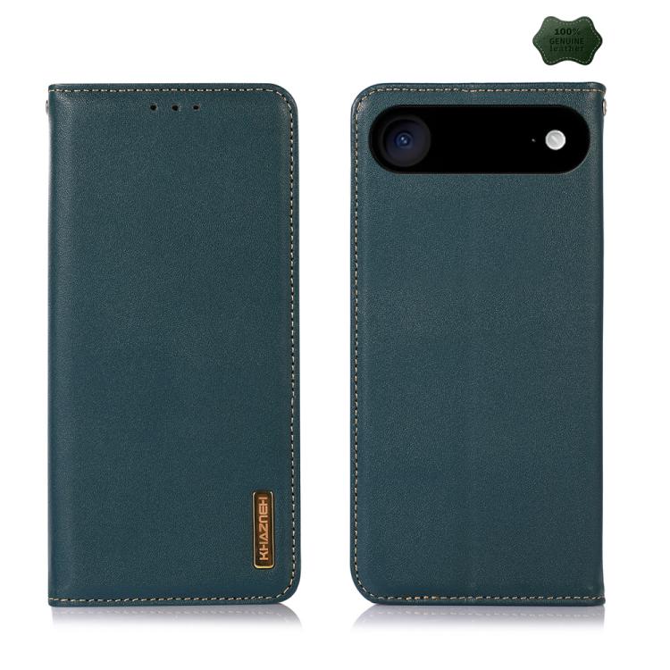 KHAZNEH Nappa Top Layer Cowhide Leather Phone Case, For iPhone 16e / 17e, For iPhone 17 Pro Max, For iPhone 17 Pro, For iPhone 17, For iPhone Air, For iPhone 16e, For iPhone 16 Pro Max